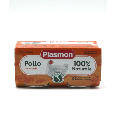 Plasmon Pollo-  Hühnerfleischzubereitung2*80gr.