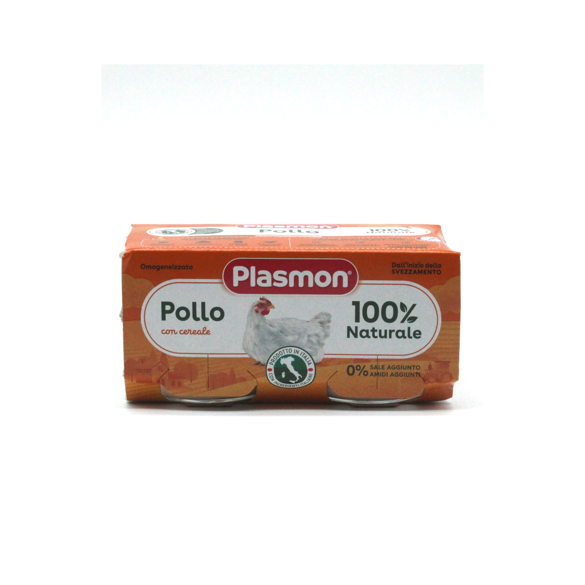 Plasmon Pollo-  Hühnerfleischzubereitung2*80gr.