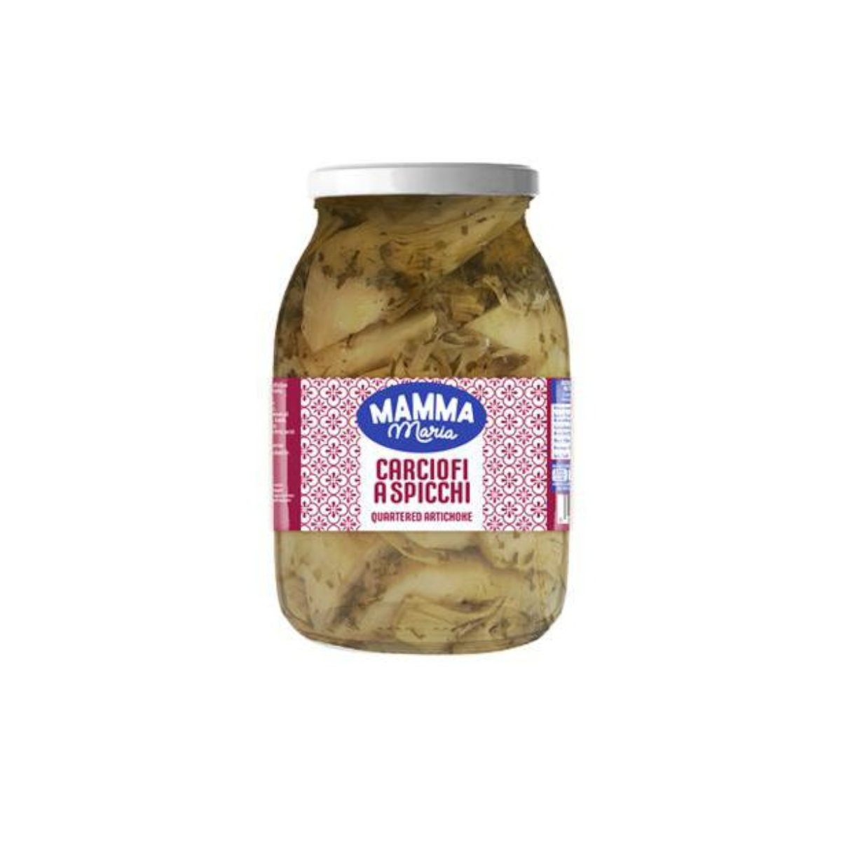 Carciofi Marinati geviertelt Mamma Maria 1062gr.