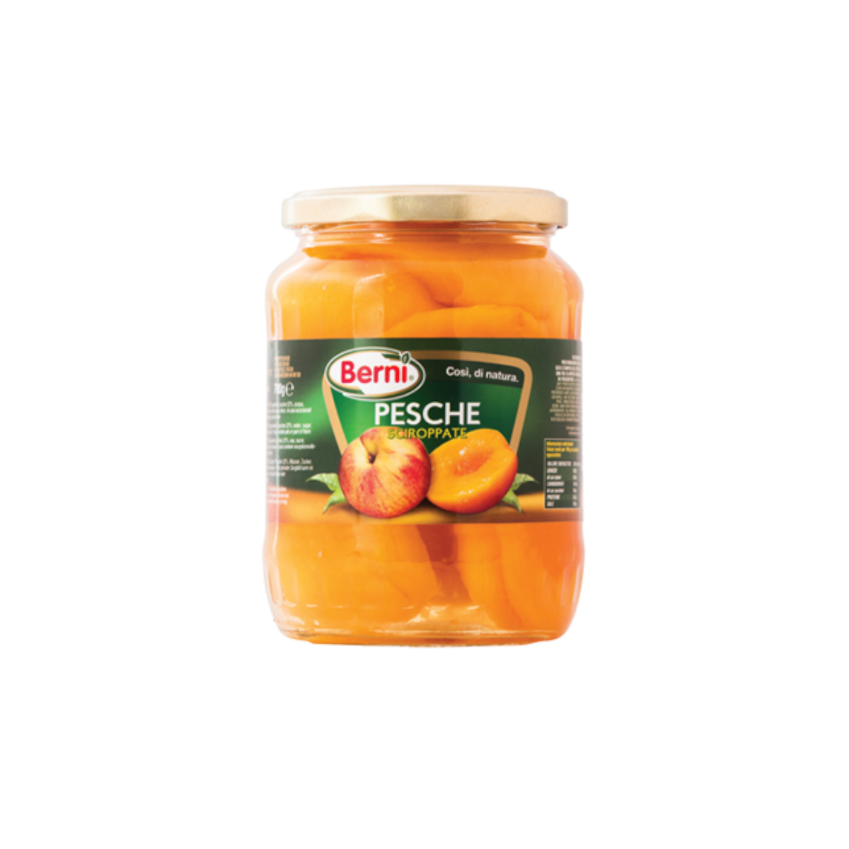 Pesche allo sciroppo Berni -700gr