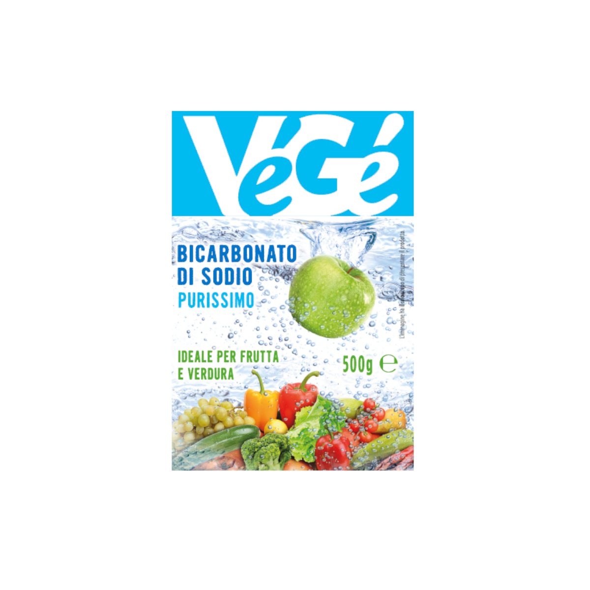 Bicarbonato di sodio- Vegé- 500 gr
