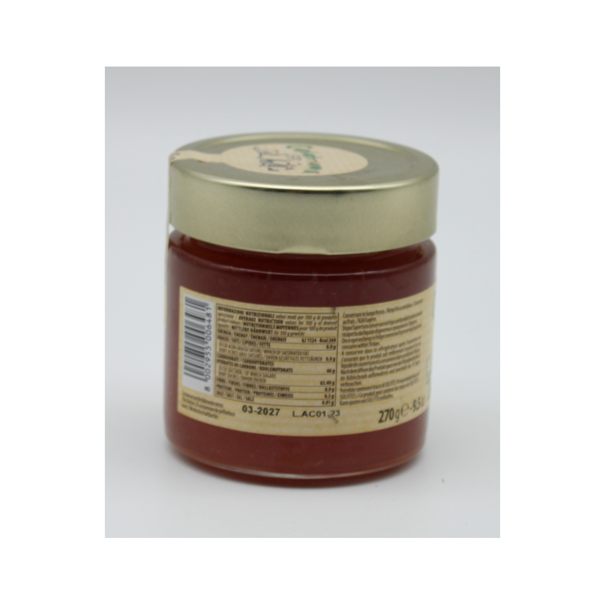 Calabria Mia Tropea Zwiebelcreme Marmellade 270gr.