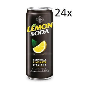 24x Dose Lemonsoda 330ml Campari Group Lemon soda Zitrone italienisch Limonata