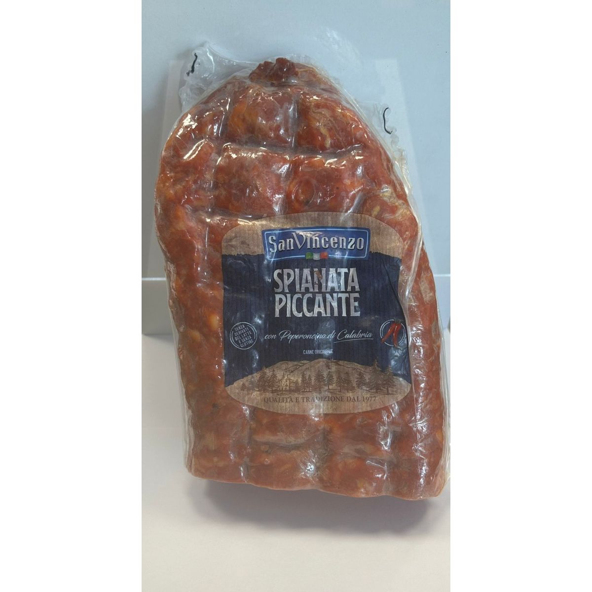 Spianata Calabra Piccante San Vincenzo - Scharfe Salami ca. 900g