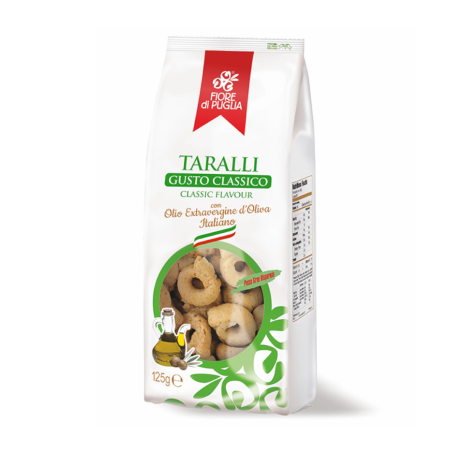 Taralli gusto classico Fiore di Puglia Gusto classico- 175 gr.