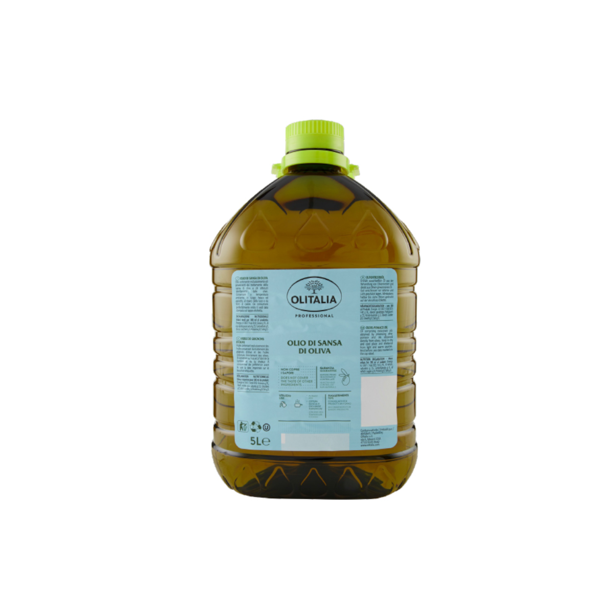 Olitalia Olio di Sansa di Oliva heiß gepresstes Olivenöl- 5l