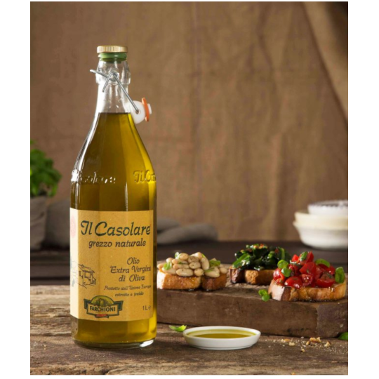 Olio Extra Vergine di oliva Grezzo Farchioni 1L