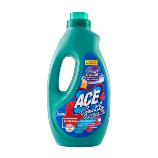 6 X ACE gentile Lavendel und Weißer Moschus für Buntwäsche  – 2,3 L