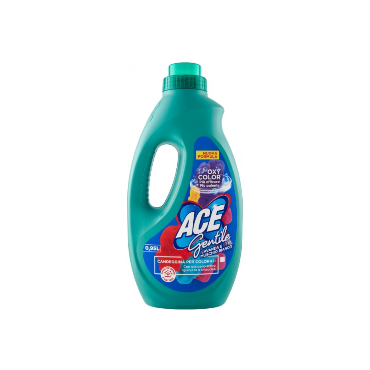 6 X ACE gentile Lavendel und Weißer Moschus für Buntwäsche  – 2,3 L