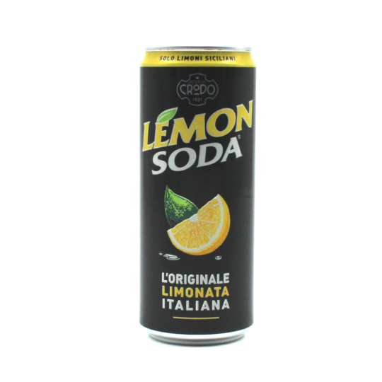 72 X Lemonsoda  Einweg Dose 33cl Campari Group Lemon soda Zitrone italienisch Limonata