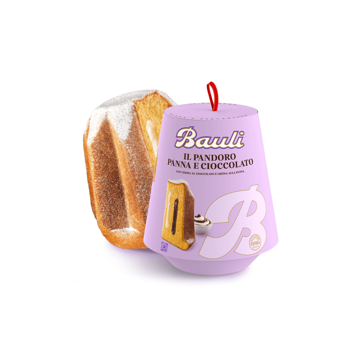 BAULI PANDORO Cioccolato e Crema - Schokoladen und Creme- 750 gr.