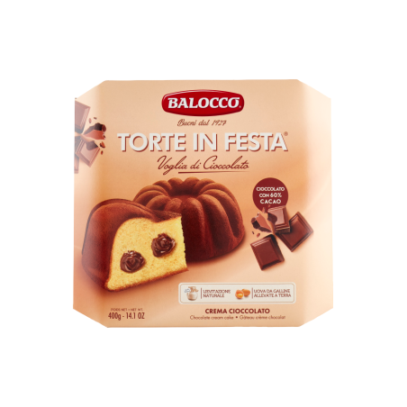 Balocco Torte in Festa – 400g Schokoladengenuss für Weihnachten