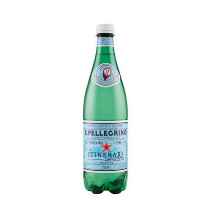 12 X Flaschen 0,75L San Pellegrino Mineralwasser Italien