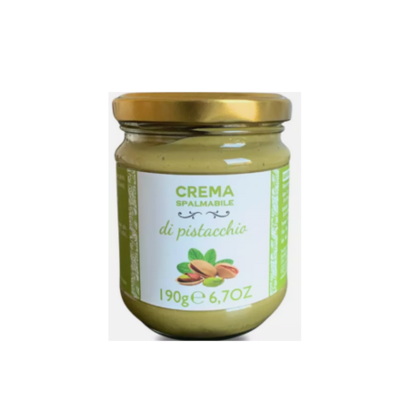 Brontedolci Pistaziencreme süß 190g, Crema di Pistacchio, 40% Pistazien