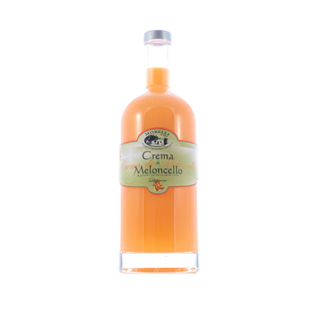 Melonen-Sahnelikör "Crema di Meloncello" aus der Toskana -Morelli- 0,5 l