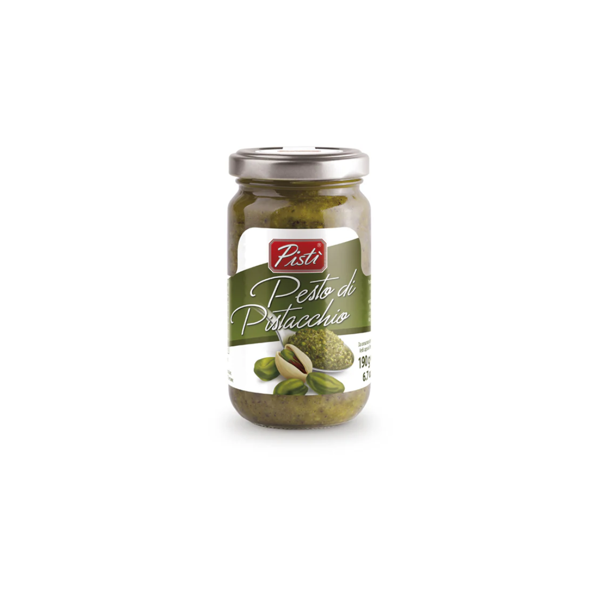 Sizilianisches Pistazienpesto Pistí – Glutenfrei- Perfekt für Pasta & mehr- 190 g