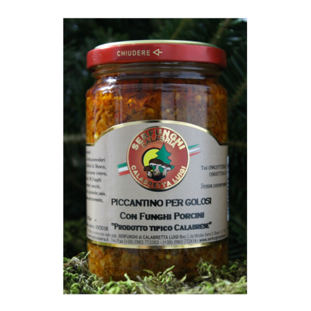 Piccantino per Golosi con Porcini calabresi - Serfunghi in öl 314 ml.