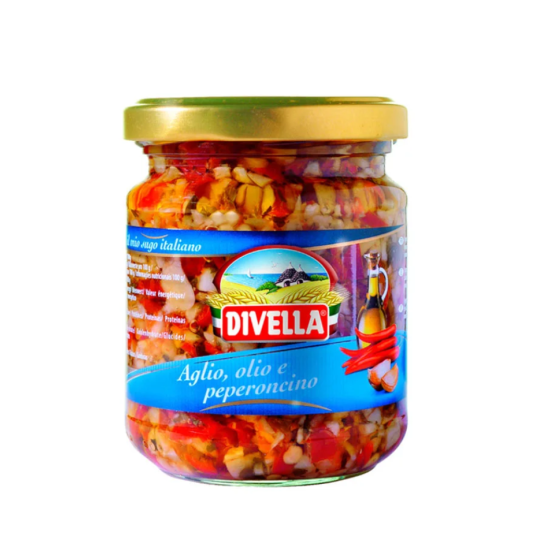 PastasoßeAglio, Olio e Peperoncino - Divella 190g