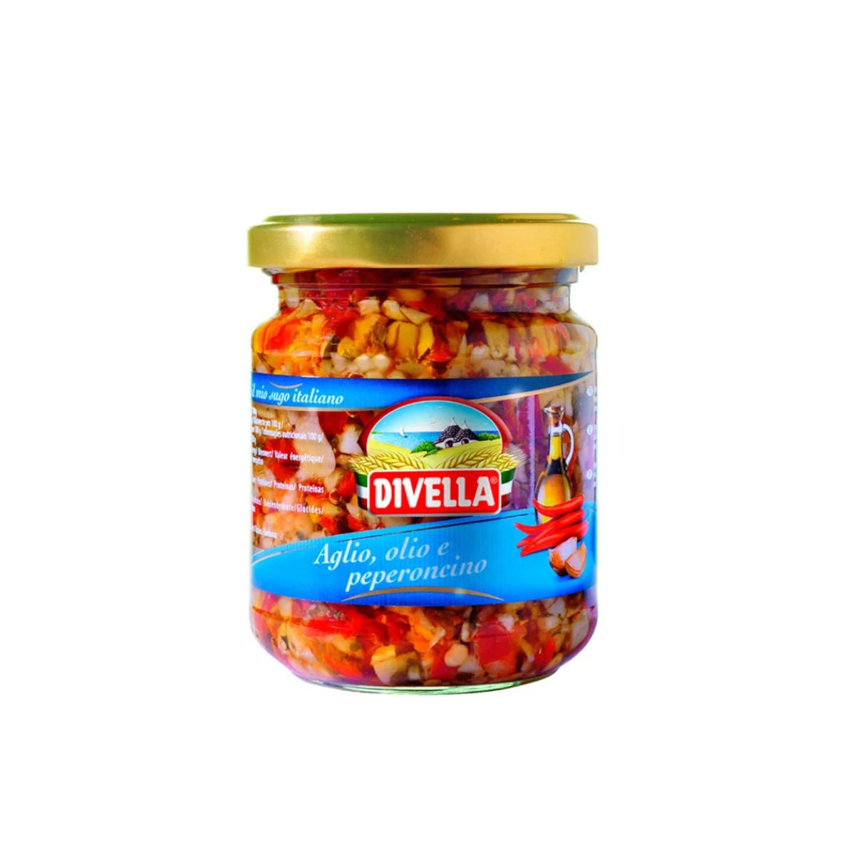 PastasoßeAglio, Olio e Peperoncino - Divella 190g