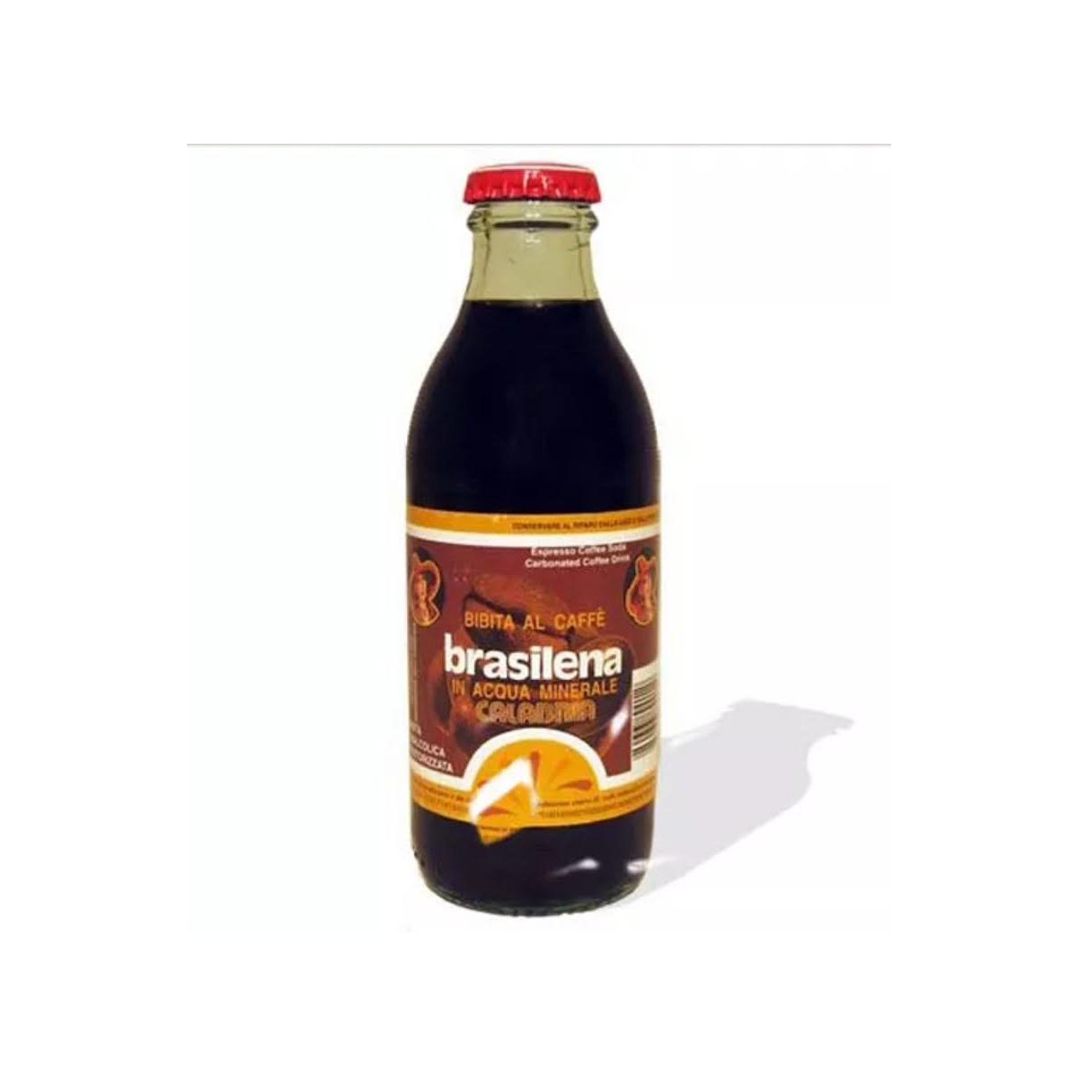 6 X Brasilena Bibita Gassata a Caffè Alkoholfreies Kaffeegetränk 25cl