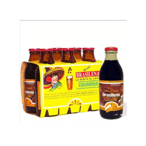 6 X Brasilena Bibita Gassata a Caffè Alkoholfreies Kaffeegetränk 25cl