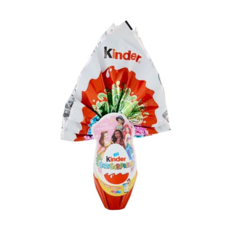 Kinder GranSorpresa Ostern Schokoladenei Kinder Überraschung von Prinzessin 150 Gr.