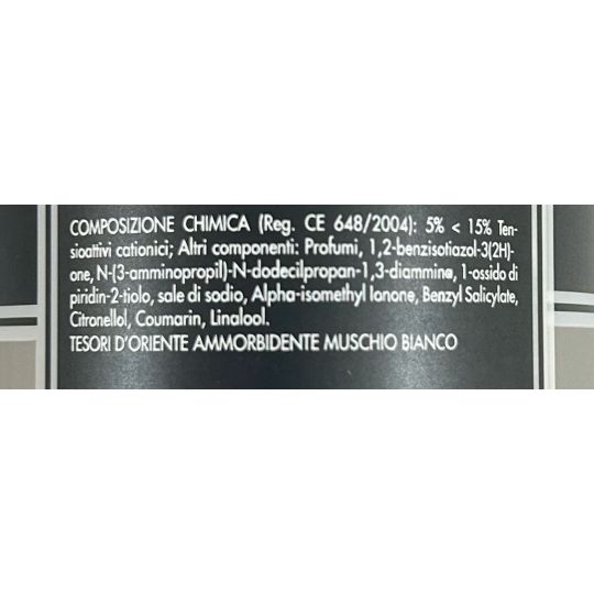 Tesori d'oriente duft duftend Muschio bianco Weichspüler 0.75l weiße Moschus