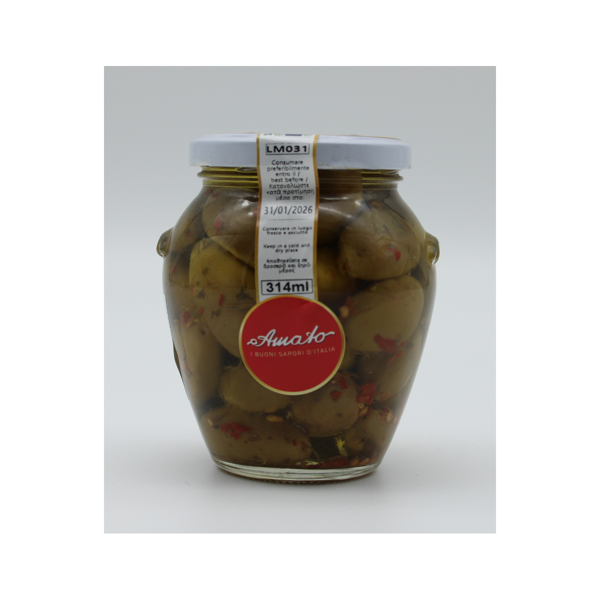 Olive Piccanti alla Pugliese Amato 314 ml