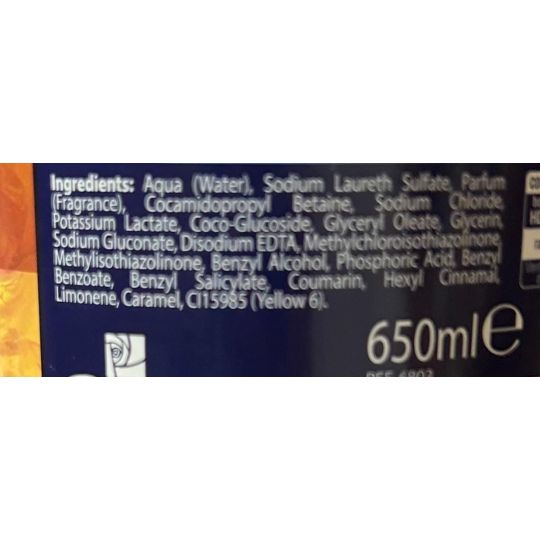 Felce Azzurra Dusch-und Badegel Argan e Bernstein – 650ml