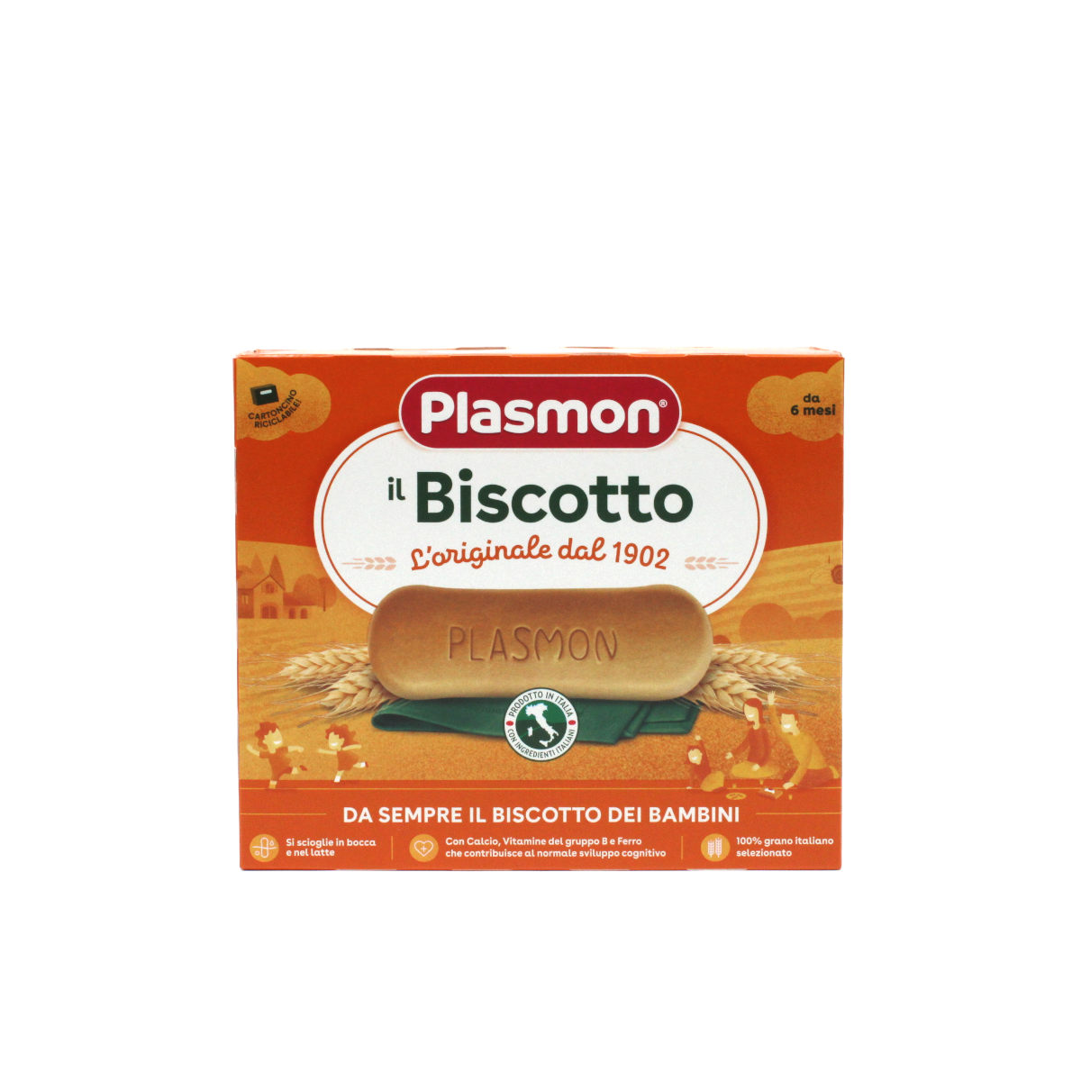 3 X  Plasmon Biscotto- Kekse 320 gr