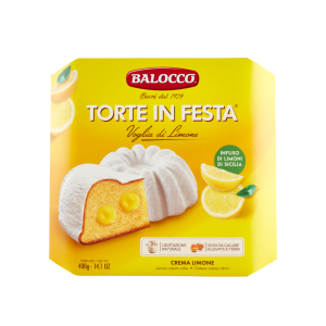 Balocco Torte in Festa – 400g  Zitronencreme für Weihnachten