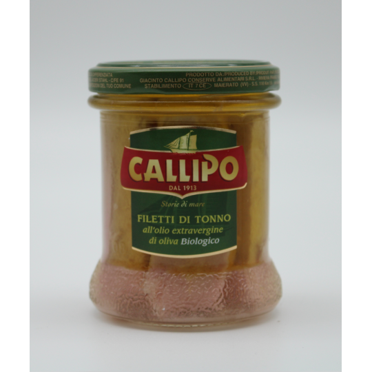 Callipo Thnnfischfilet in Bio Olivenöl 170gr.