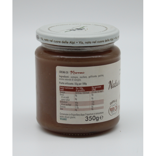 Kastaniencreme Crema di Marroni Maronencreme Vis -350 gr