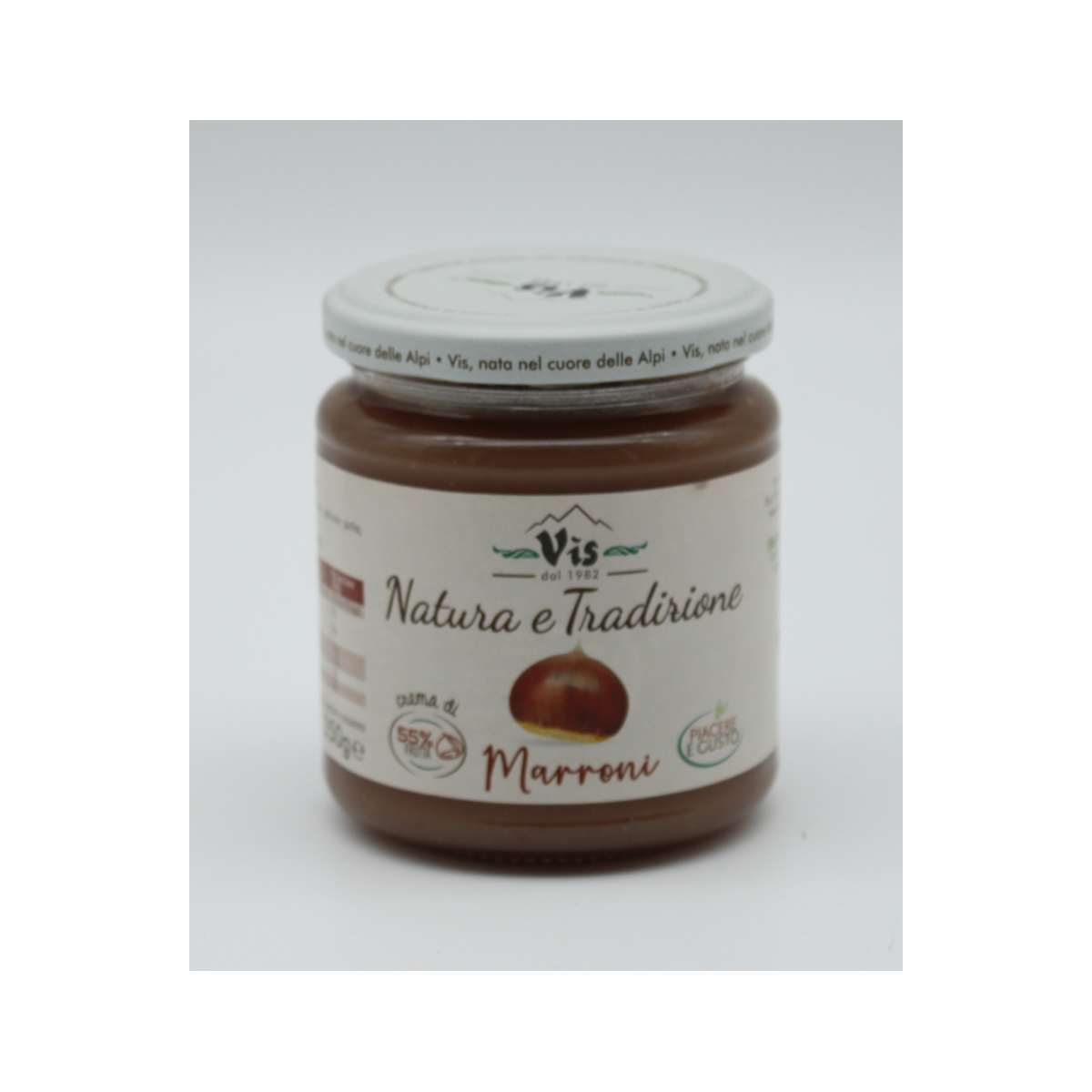 Kastaniencreme Crema di Marroni Maronencreme Vis -350 gr