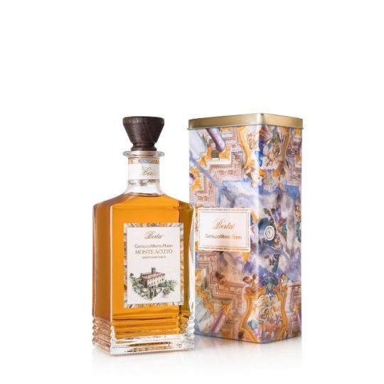 Berta Monte Acuto Grappa Invecchiata mit Geschenkverpackung 0,7L