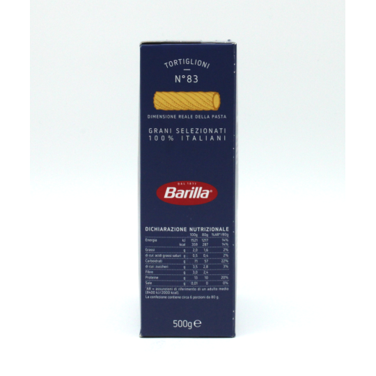 Tortiglioni Barilla nr.83- 500gr.