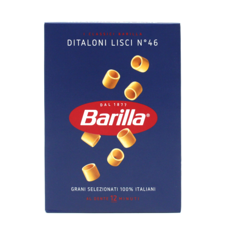 Ditaloni Lisci Barilla nr.46- 500gr.
