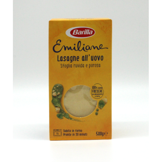 Lasagne all´uovo Barilla 500gr.