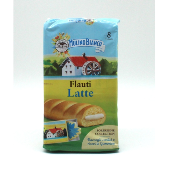 Flauti Latte Mulino Bianco 280g.