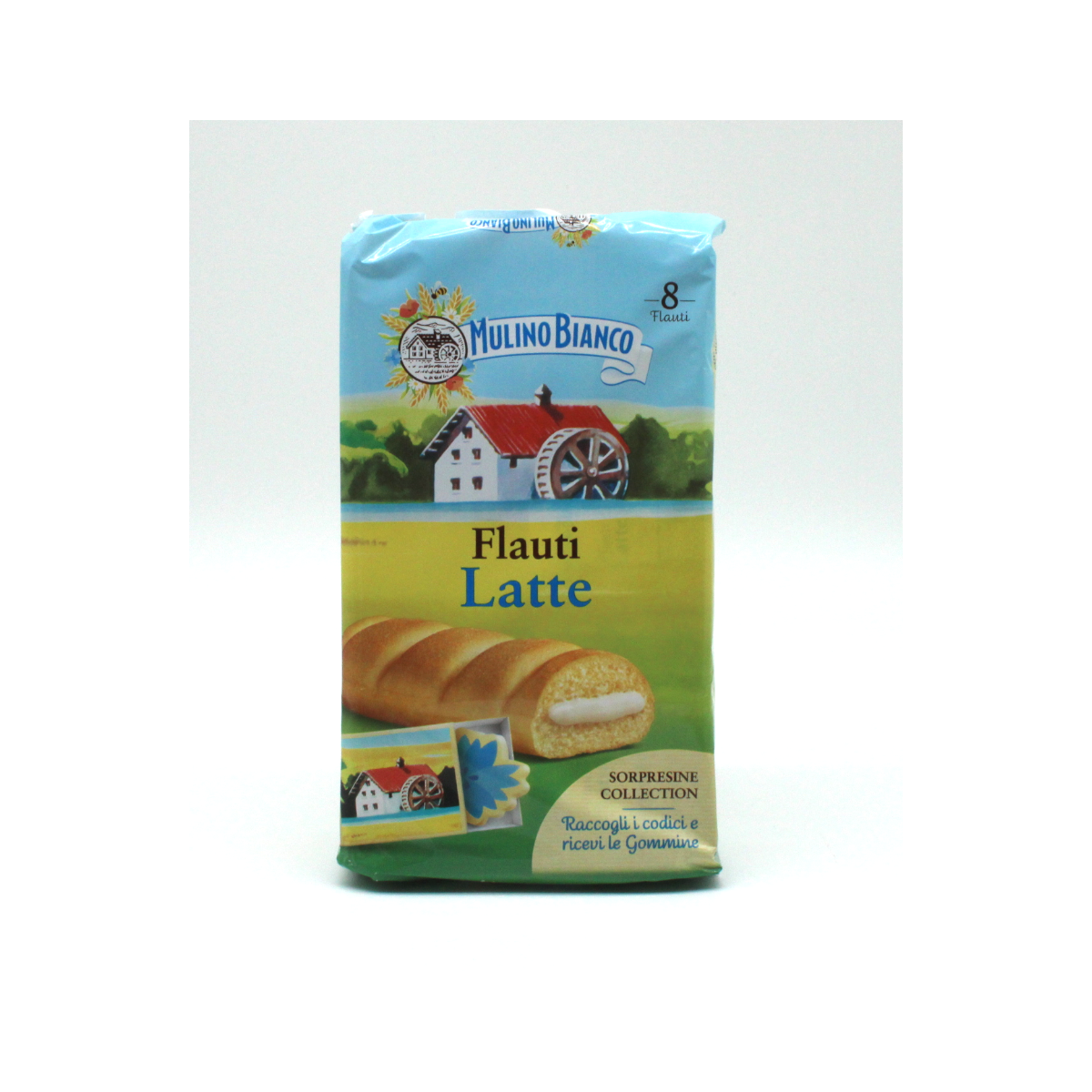 Flauti Latte Mulino Bianco 280g.