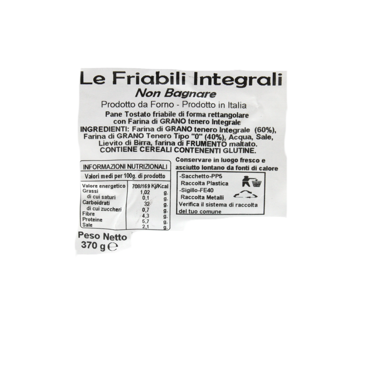 Friselle Friabili Vollkorn - 350g