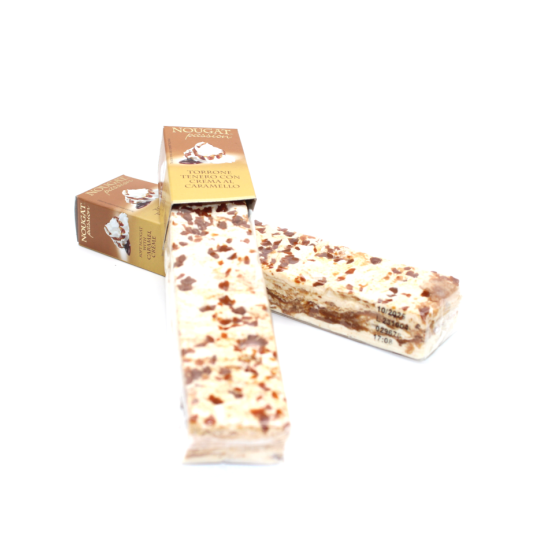 Quaranta Torrone Riegel gesalzenes Karamell-100g