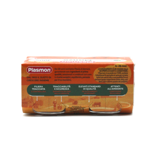 Plasmon Manzo- Rindfleisch 2*80gr.