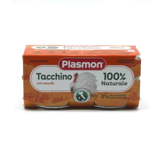 Plasmon Tacchino Putenfleisch 2*80gr.