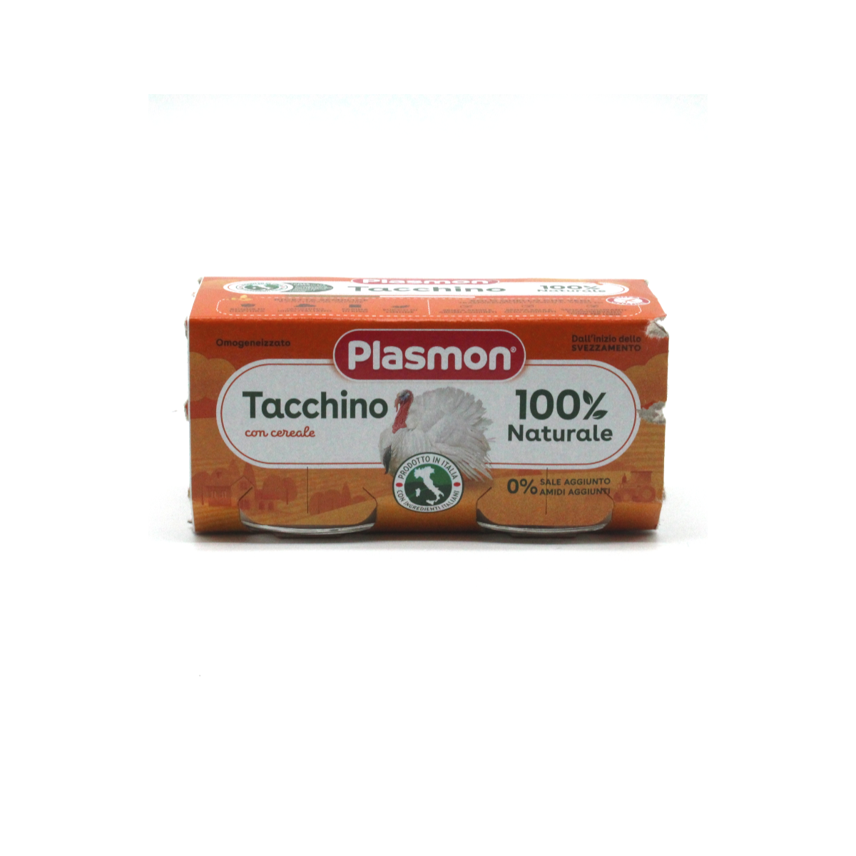 Plasmon Tacchino Putenfleisch 2*80gr.