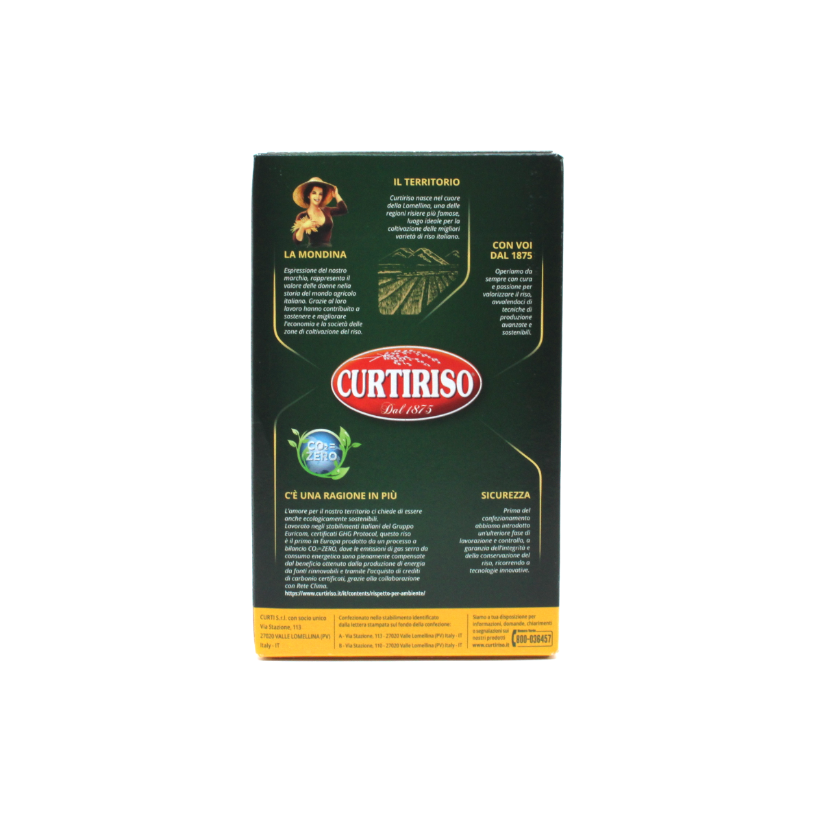 Curtiriso Arborio -Reis für Risotto 1kg