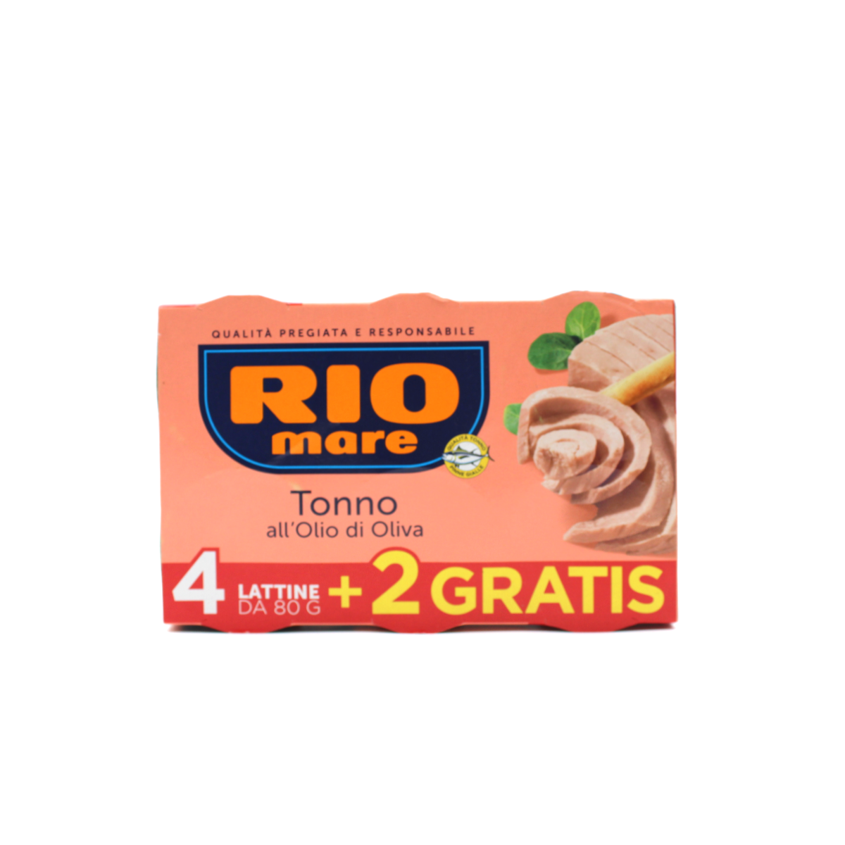 Rio Mare Thunfisch-Olivenöl – 6 x 80 gr