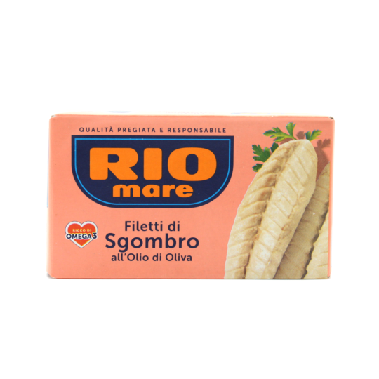 Rio Mare Filetti Sgombro Olio d’Oliva – 125 gr