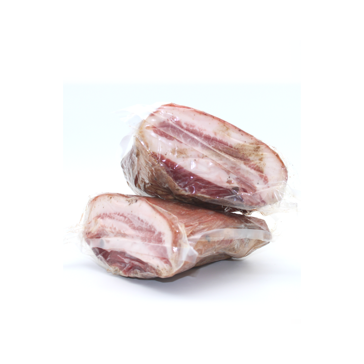 Guanciale stagionato pepe nero trancio – ca. 1100 gr.