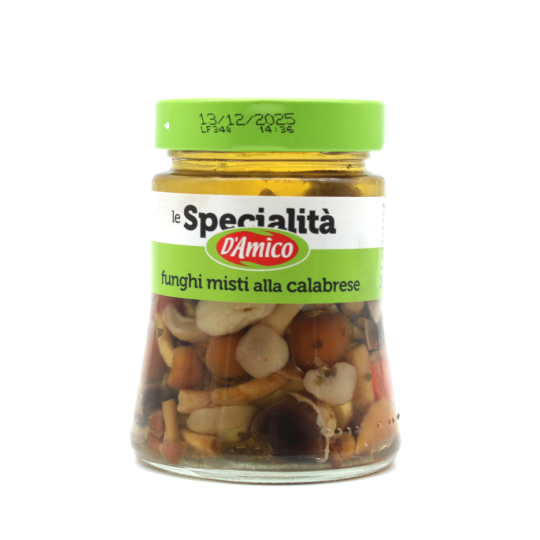 Funghi misti alla calabrese d´amico 280gr.